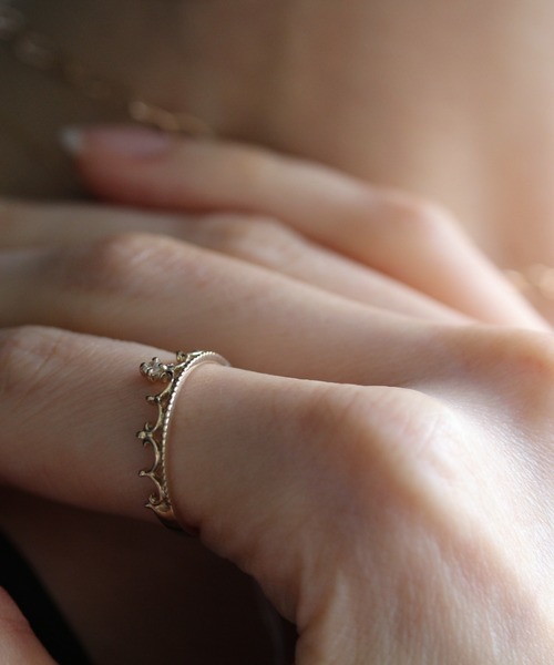 cui-cui（キュイキュイ） 指輪 リング ダイヤモンド クラウン リング