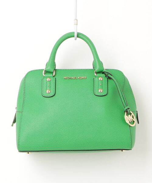 MICHAEL KORS（マイケルコース） ワンポイントハンドバッグ - グリーン