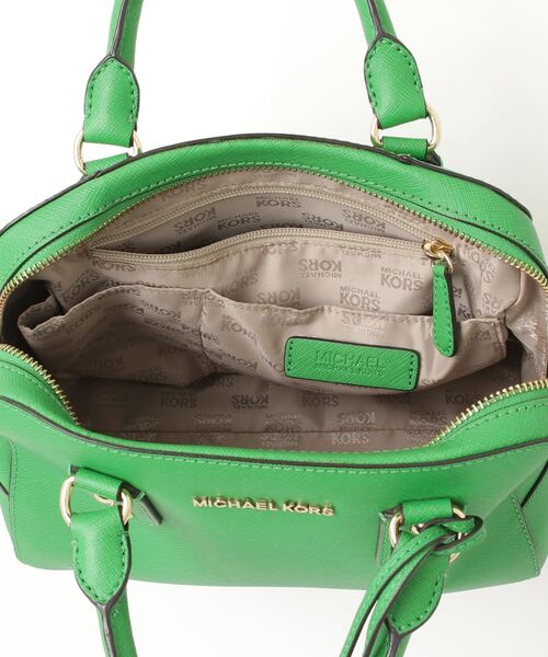 MICHAEL KORS（マイケルコース） ワンポイントハンドバッグ - グリーン