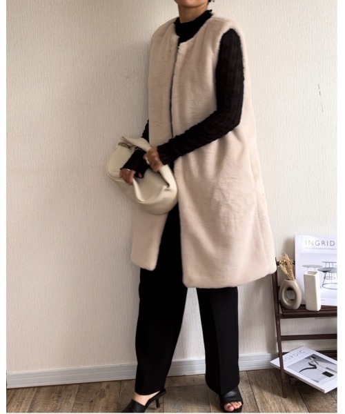 Ritzy」 ベスト M ベージュ レディース : ZOZOTOWN Yahoo!店 - 通販