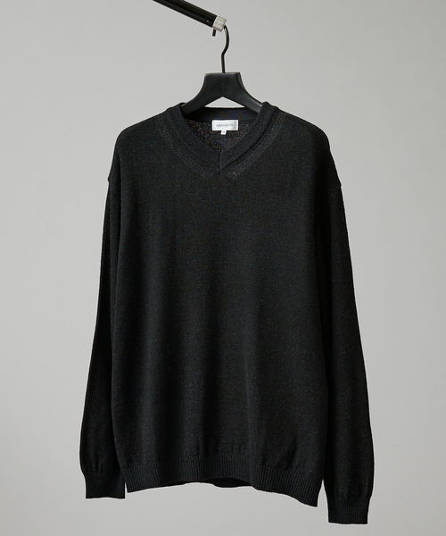 ABAHOUSE（アバハウス） セーター ニット WOOL MIX ブークレーVネック