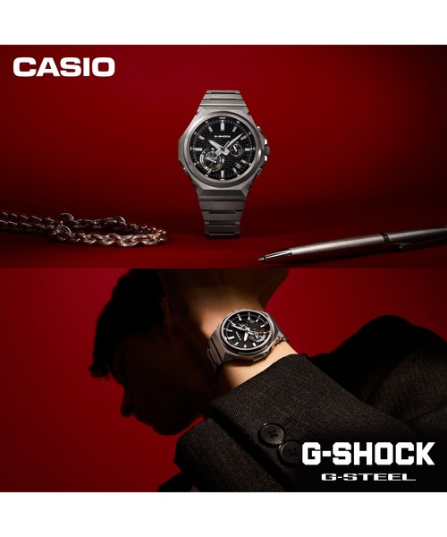 G-SHOCK 腕時計 G-STEEL(Gスチール) / SLEEK STYLE GST-B1000D-1AJF