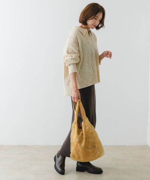 「RODE SKO」 トートバッグ ONE イエロー レディース_画像9