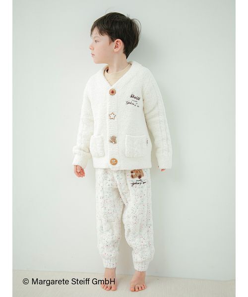 gelato pique（ジェラートピケ） パジャマ 「Steiff」「KIDS」パウダー
