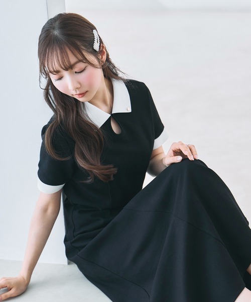 CENEA（セネア） ワンピース フロントホールポロワンピース : ZOZOTOWN