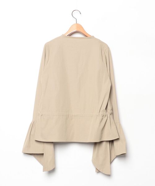 「ELIN」 長袖ブラウス 36 ベージュ レディース_画像2