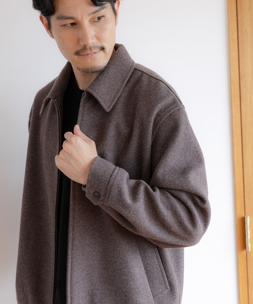 「GLOBAL WORK」 ブルゾン LARGE ブラウン メンズ_画像5