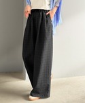 ワイドパンツ パンツ 履くだけでお洒落見え。涼...の詳細画像2