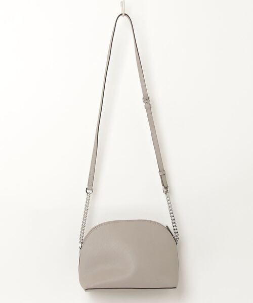 MICHAEL KORS ライトグレー ショルダーバッグ美品 MICHAEL KORS（マイケルコース） ショルダーバッグ - グレー
