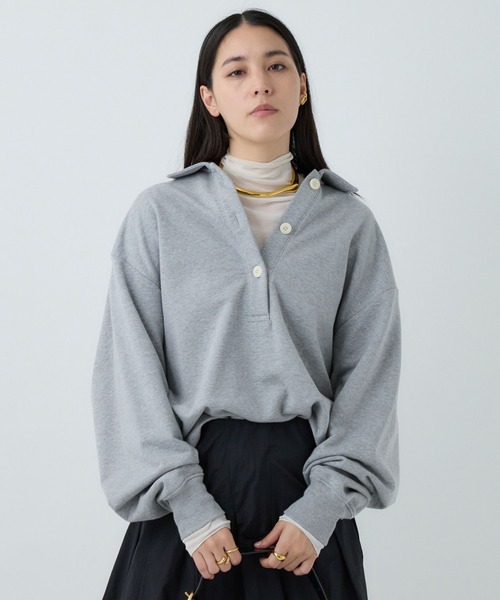 「Chaos」 スウェットカットソー FREE グレー レディース_画像9