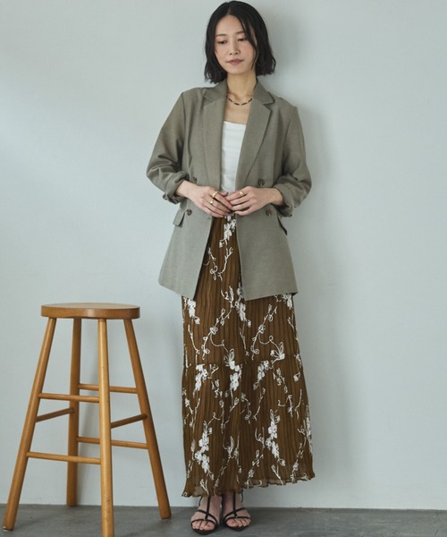 タグ付き新品 DOUX ARCHIVES メッシュシアージャケット チャコール
