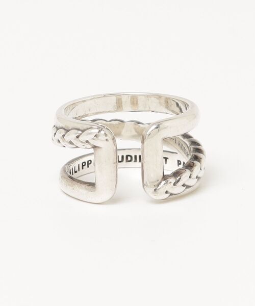 「PHILIPPE AUDIBERT」 リング - シルバー レディース_画像2