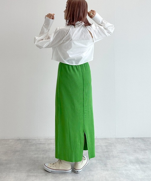 「w closet」 長袖シャツ FREE ブルー レディース_画像9