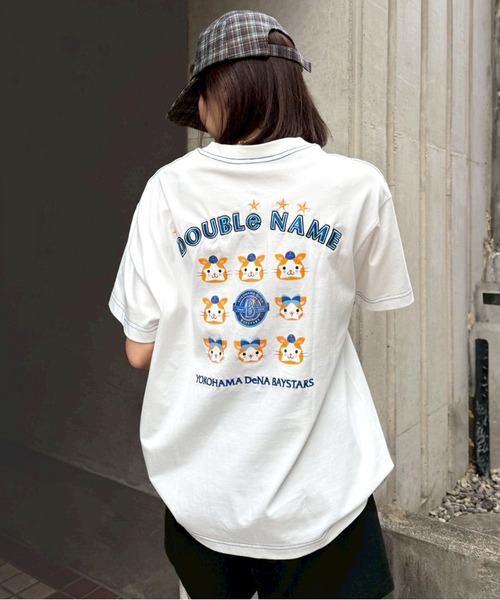 DOUBLE NAME（ダブルネーム） tシャツ 「横浜DeNAベイスターズ」 USED