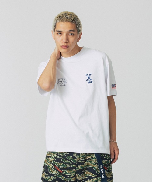 XLARGE（エクストラ ラージ） tシャツ LA VARSITY S/S TEE メンズ