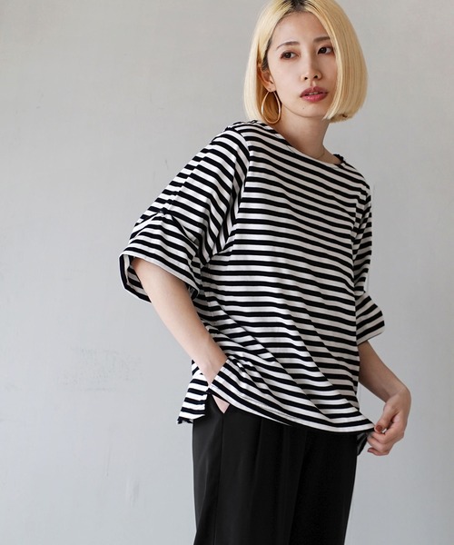 専用出品 トップス zootie（ズーティー） tシャツ スタイルアップ デザインスリーブ