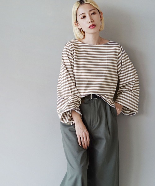 zootie（ズーティー） tシャツ スタイルアップ デザインスリーブ