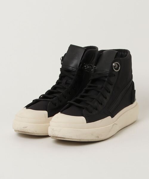Y-3 「Y-3」 ハイカットスニーカー 26.5cm ブラック メンズ : ZOZOTOWN 