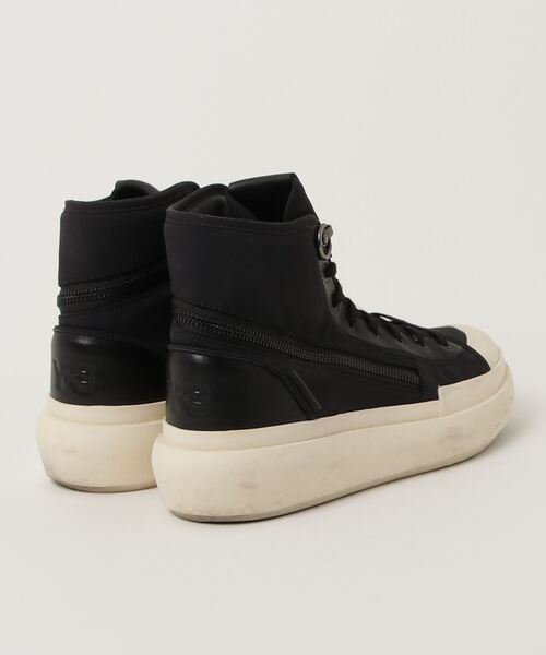 「Y-3」 ハイカットスニーカー 26.5cm ブラック メンズの画像