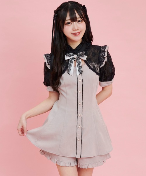 「Secret Honey」 セットアップ MEDIUM ピンク レディース_画像7