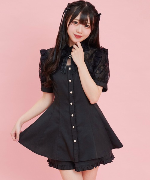 「Secret Honey」 セットアップ MEDIUM ピンク レディース_画像9