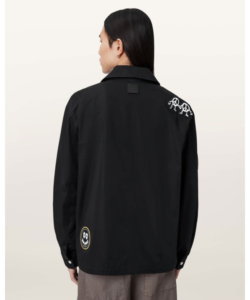 コート ジャケット SOUNDMAN PATCH COACH JACKET | SOUNDMAN パッチ コーチ ジャケット メンズの画像