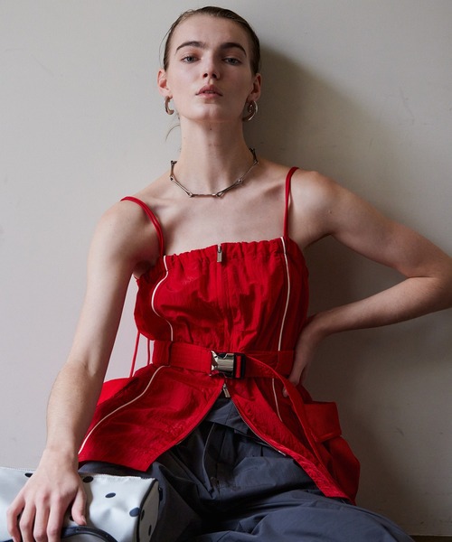 ブラウス シャツ 「PRE-ORDER」Multiway Sporty Cami Tunic/マルチウェイスポーティキャミチュニック レディースの画像