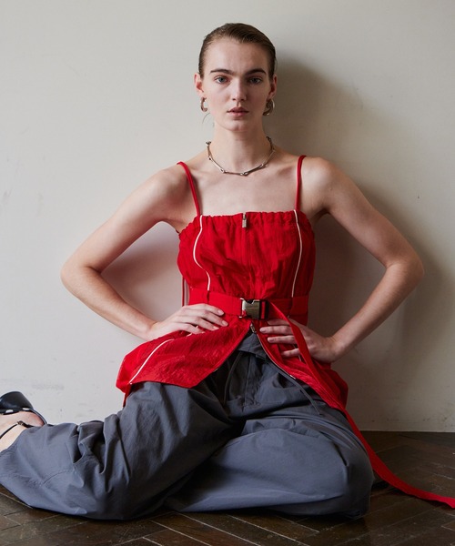ブラウス シャツ 「PRE-ORDER」Multiway Sporty Cami Tunic/マルチウェイスポーティキャミチュニック レディースの画像