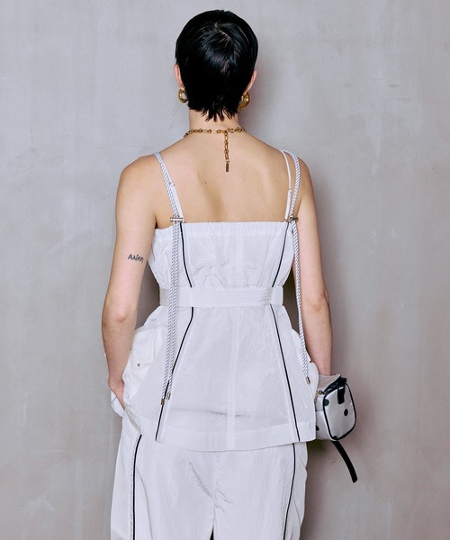 ブラウス シャツ 「PRE-ORDER」Multiway Sporty Cami Tunic/マルチウェイスポーティキャミチュニック レディースの画像