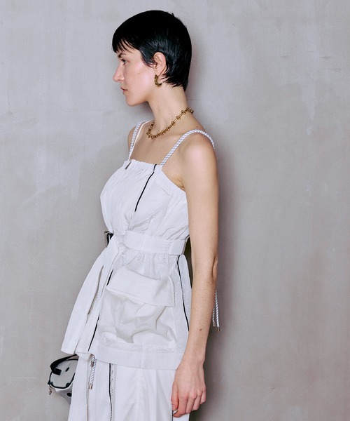 ブラウス シャツ 「PRE-ORDER」Multiway Sporty Cami Tunic/マルチウェイスポーティキャミチュニック レディースの画像