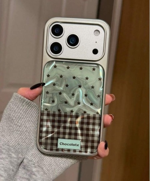 PRADA（プラダ） サフィアーノ 三角ロゴ iPhone ケース - ブルー