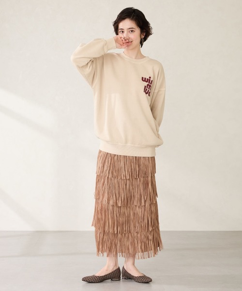 「ORiental TRaffic」 フラットパンプス 35 グレー レディース_画像9