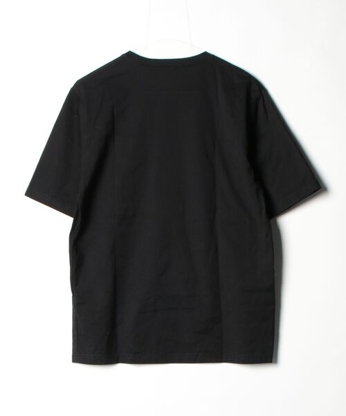 「DESIGNWORKS」 7分袖Tシャツ 46 ブラック メンズ_画像2