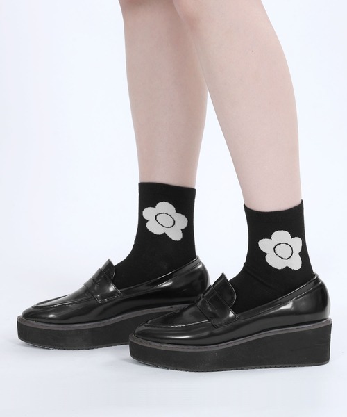 MARY QUANT（マリークヮント） 靴下 マリークワント デイジーポイント