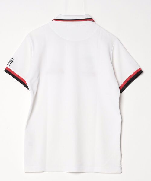 「le coq sportif」 ワンポイント半袖ポロシャツ M ホワイト レディース_画像2