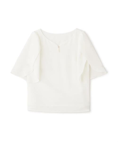 「PROPORTION BODY DRESSING」 半袖ブラウス SMALL ホワイト系その他 レディース_画像2
