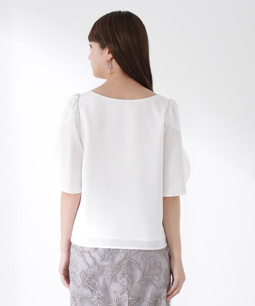 「PROPORTION BODY DRESSING」 半袖ブラウス SMALL ホワイト系その他 レディース_画像9