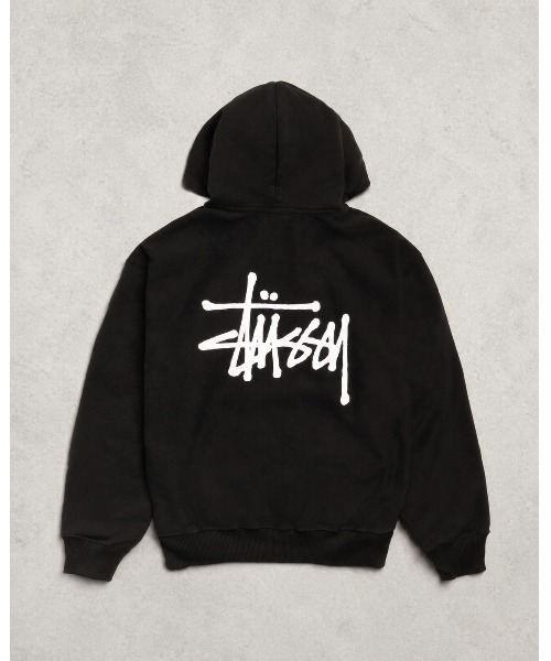 パーカー STUSSY : Raised Basic Logo Hoodie STUSSY（ステューシー） パーカー BASIC LOGO raising of HOODIE