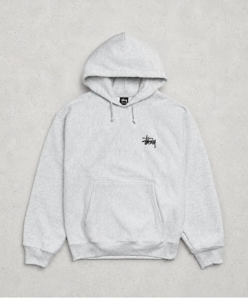 11622【限定コラボ】Dior × stussy 刺繍ビーロゴパーカー　白 STUSSY（ステューシー） パーカー BASIC LOGO raising of HOODIE