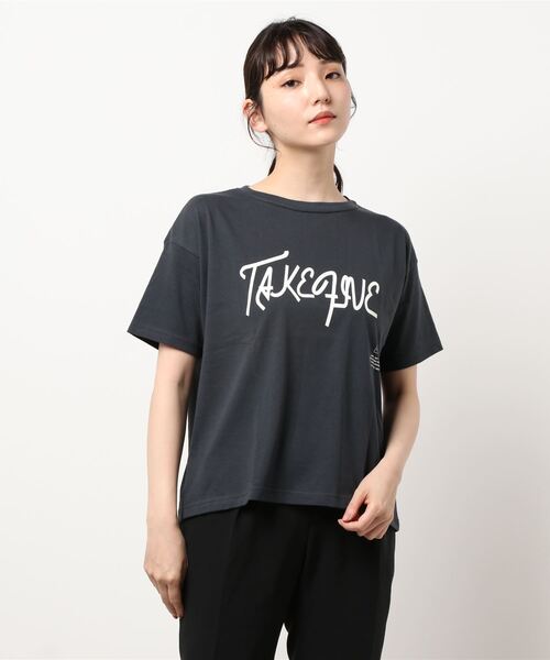 「FIL DE FER」 半袖Tシャツ FREE ブルー レディース_画像9