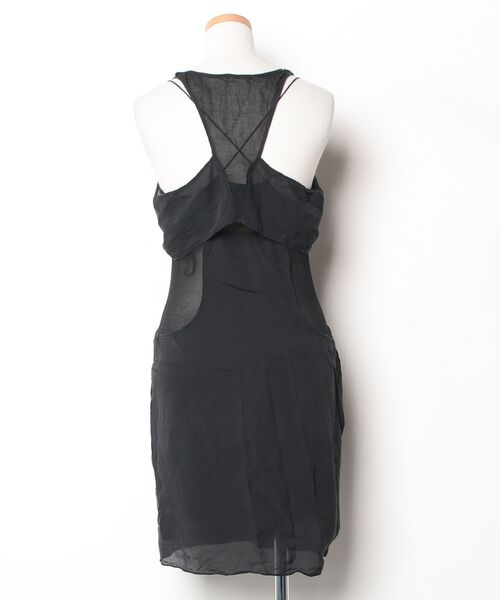 「T BY ALEXANDER WANG」 コンビワンピース X-SMALL ブラック レディース_画像2