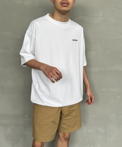 「+phenix」 長袖Tシャツ X-LARGE ブラック メンズ_画像7