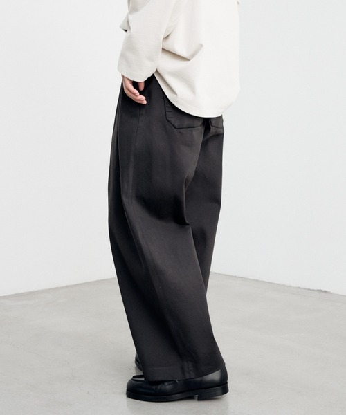 「WYM LIDNM」 チノパンツ S ベージュ メンズ_画像9