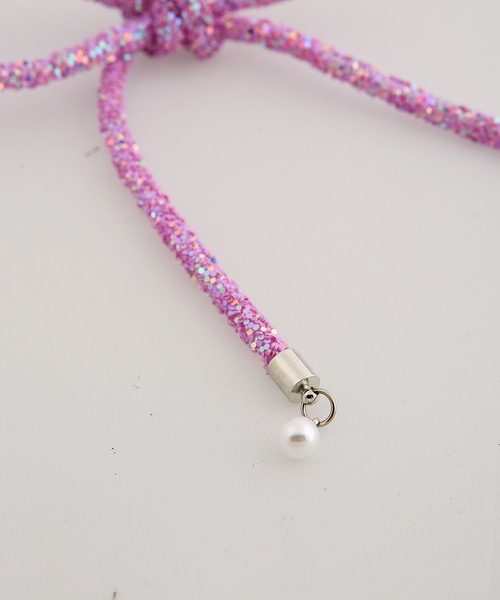MIMILINE キーホルダー キラキラストーンチャーム : ZOZOTOWN Yahoo!店