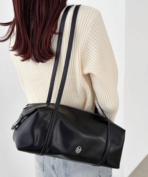 「Heather」 トートバッグ ONE SIZE ブラック レディース_画像2