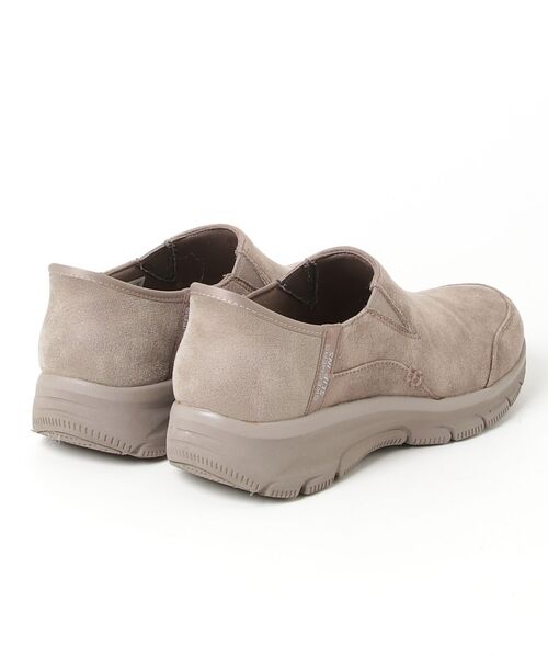 「SKECHERS」 スリッポン 24.5cm ベージュ レディース_画像2