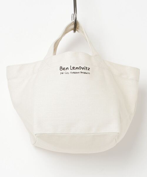 「Ben Lenovitz」 ハンドバッグ ONE SIZE アイボリー メンズ_画像9