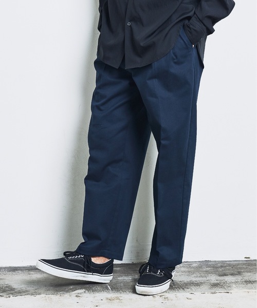 「Magine」 チノパンツ 48 ネイビー メンズ_画像2
