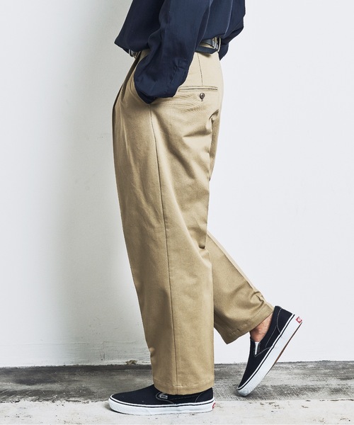 「Magine」 チノパンツ 48 ネイビー メンズ_画像7