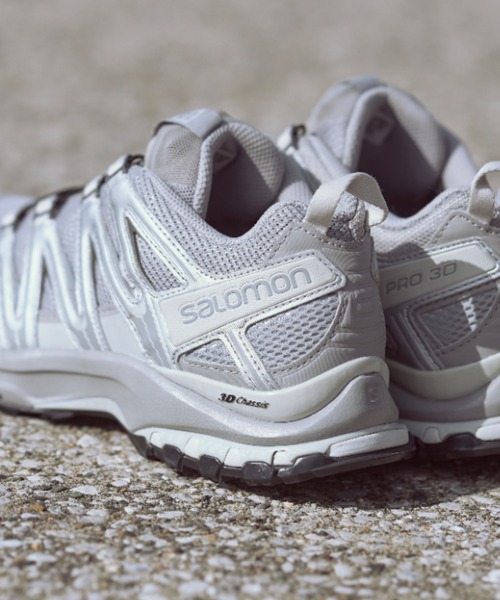 「SALOMON」 ローカットスニーカー 29.0cm シルバー メンズ_画像4